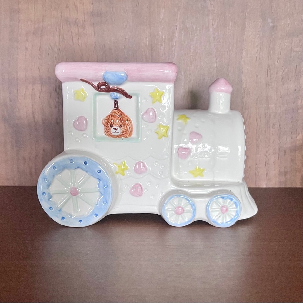Burton + Burton Baby Hand-painted Raised Ceramic Planter